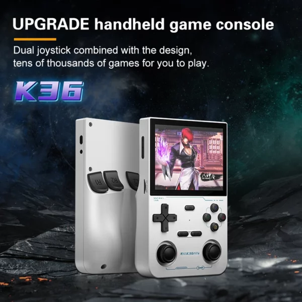 K36 Video Game Console Retro Handheld Open Source Linux System 3.5 Inch Screen Portable Pocket Video Games Player K36 64GB – Image 3