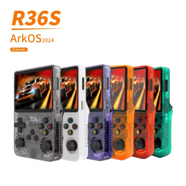 R36S Retro Handheld Video Game Console System 3.5 Inch IPS Screen Mini Video Player 64GB Classic Gaming – Image 6